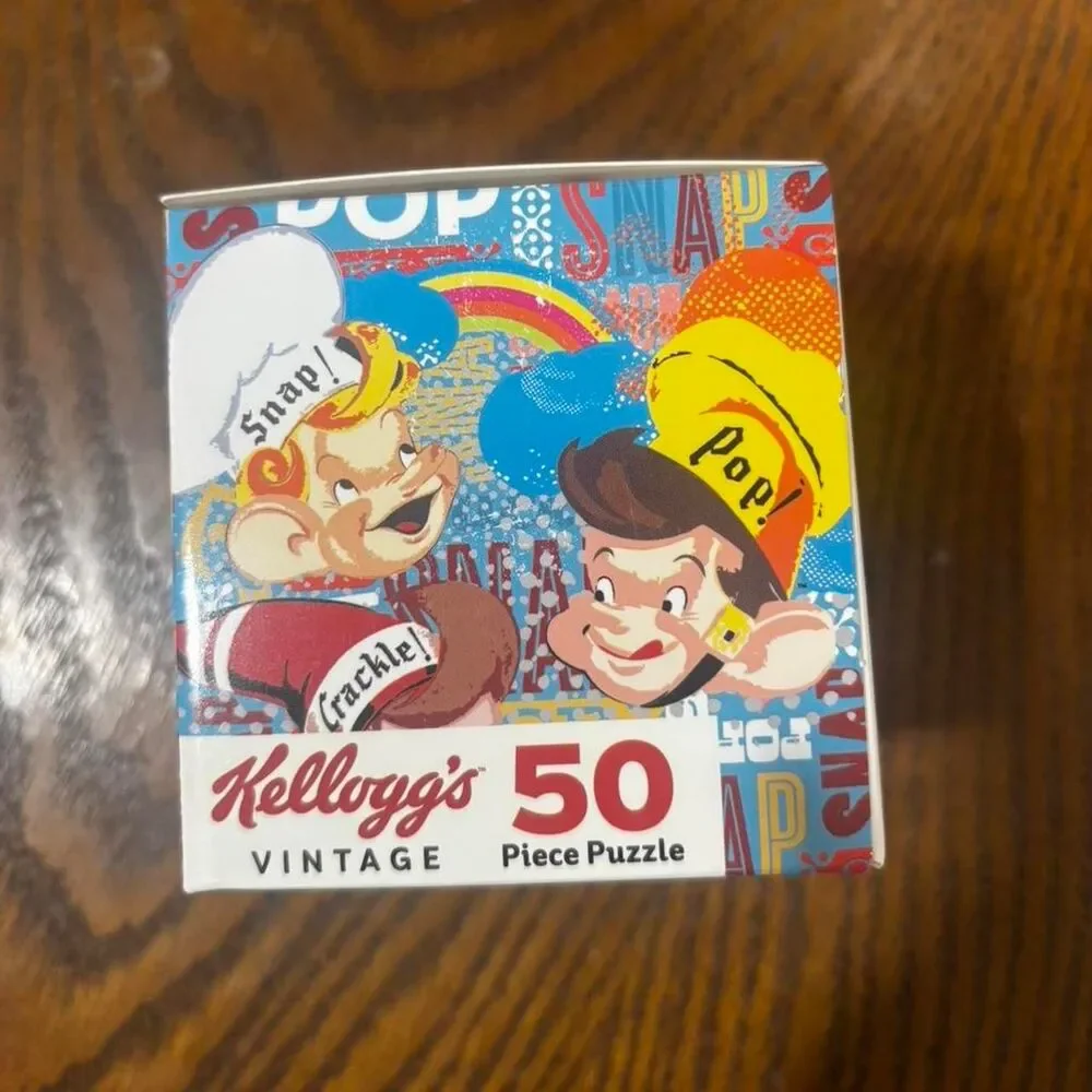 Kellogg's vintage 50 piece puzzle rice krispies snap crackle pop
